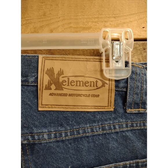 Xelement Men’s Motorcyle Blue Jeans Size 38x32 Denim Racing Pants - Picture 4 of 4